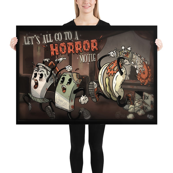 Let's All Go To a Horror Movie! - Poster