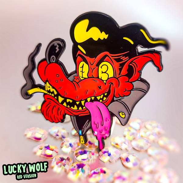 Lucky Wolf -Red