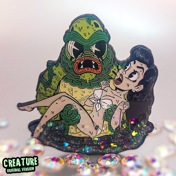 Creature Feature Enamel Pin