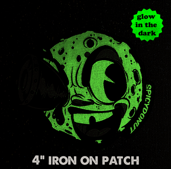 Man on the Moon Glow Patch