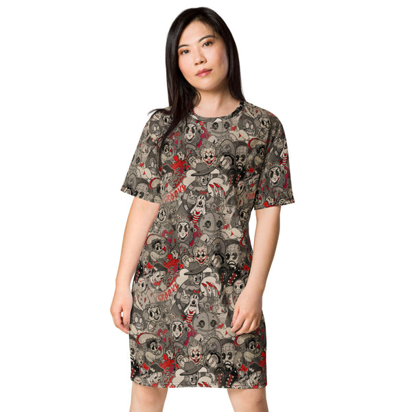 Merry Murderers T-shirt dress