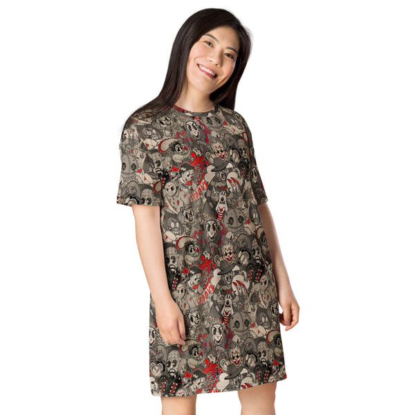 Merry Murderers T-shirt dress