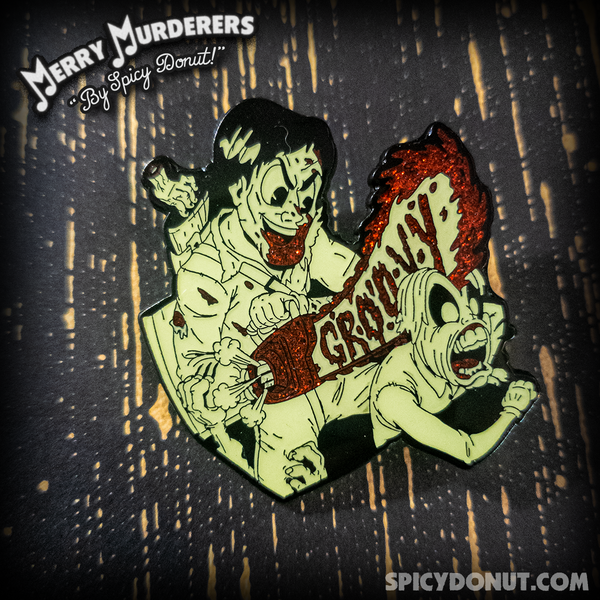Groovy Ash Enamel Pin
