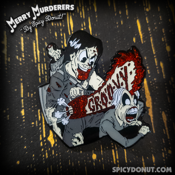 Groovy Ash Enamel Pin