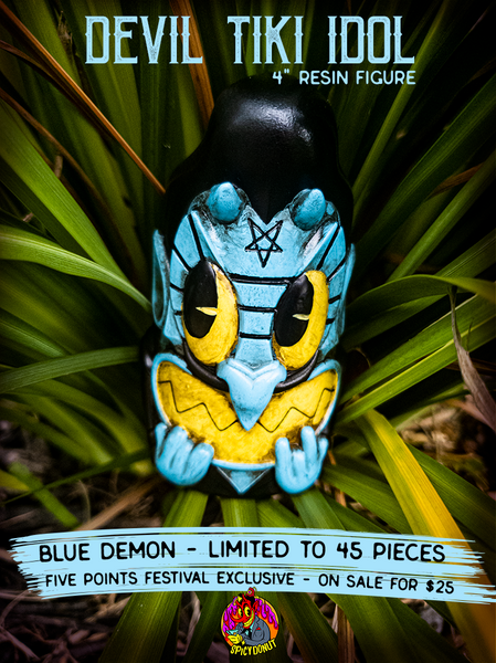 Resin Devil Tiki Idol