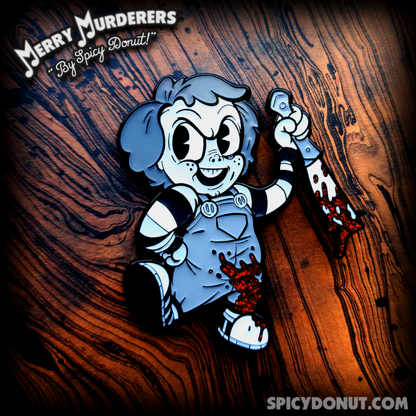 Chucky's Play-land Enamel Pin