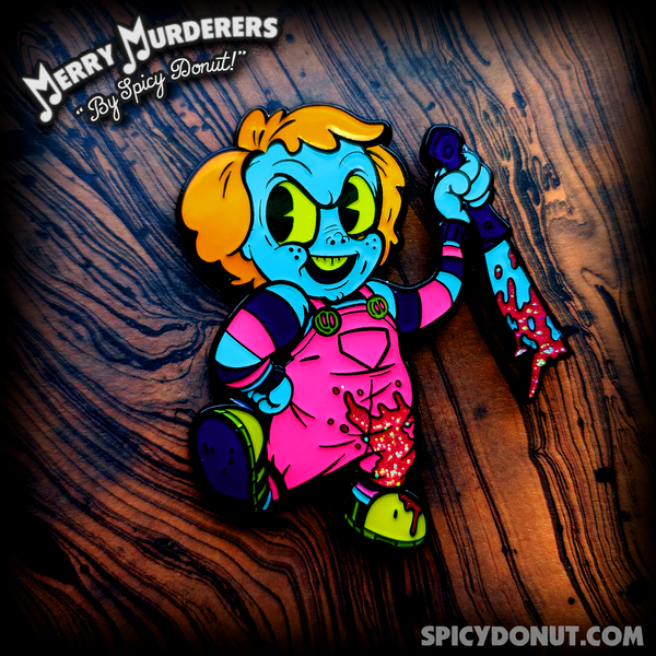 Chucky's Play-land Enamel Pin