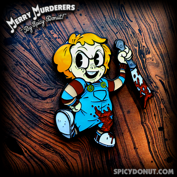 Chucky's Play-land Enamel Pin