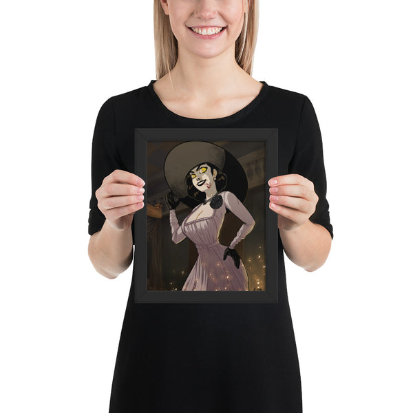 Lady D - Framed poster