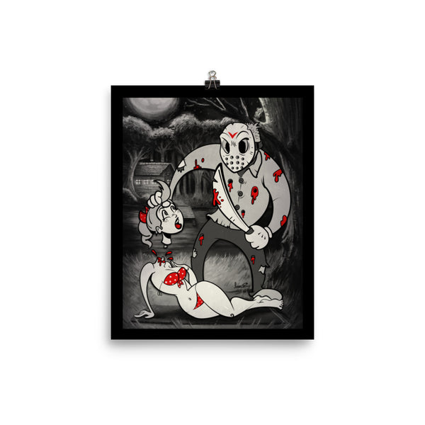 Jason In Toon Town - Poster