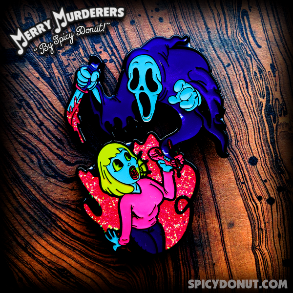 Gosh Golly Guh-Ghost Enamel Pin