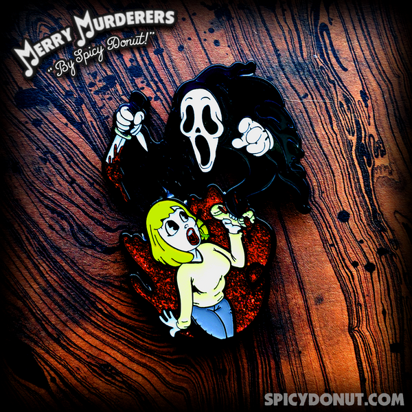 Gosh Golly Guh-Ghost Enamel Pin