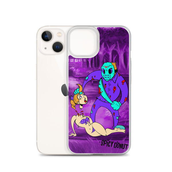 NES Jason In Toon Town - iPhone Case