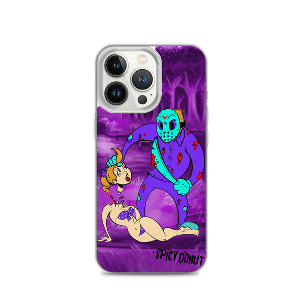 NES Jason In Toon Town - iPhone Case