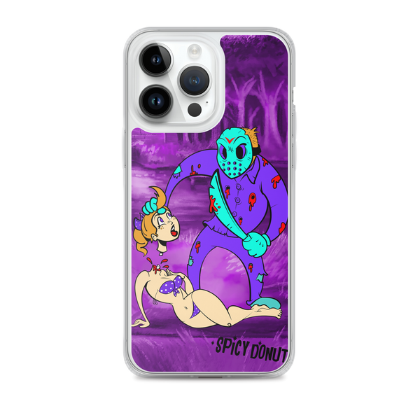 NES Jason In Toon Town - iPhone Case
