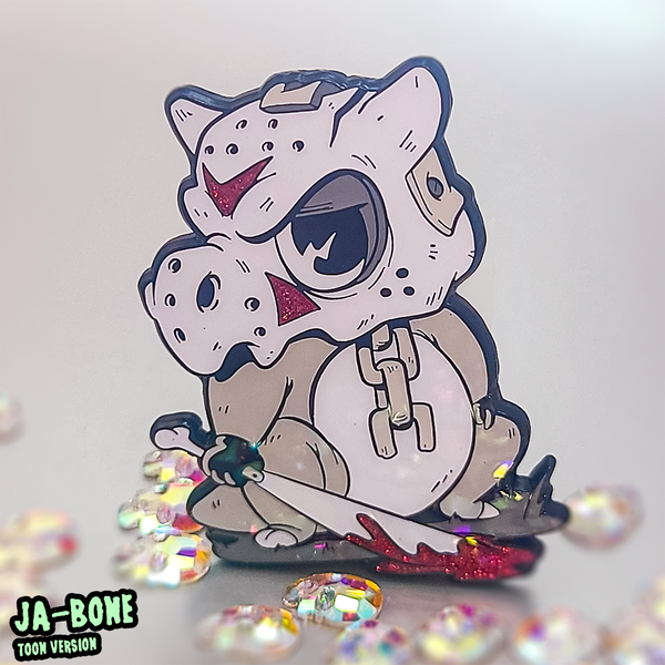 Ja-Bone Enamel Pin