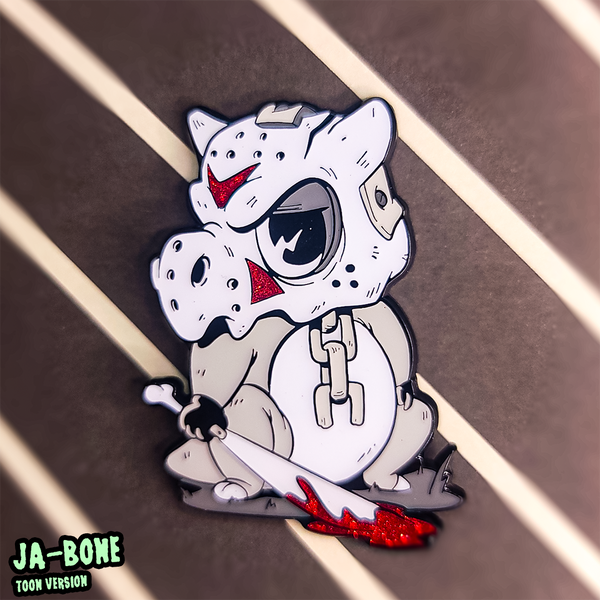 Ja-Bone Enamel Pin