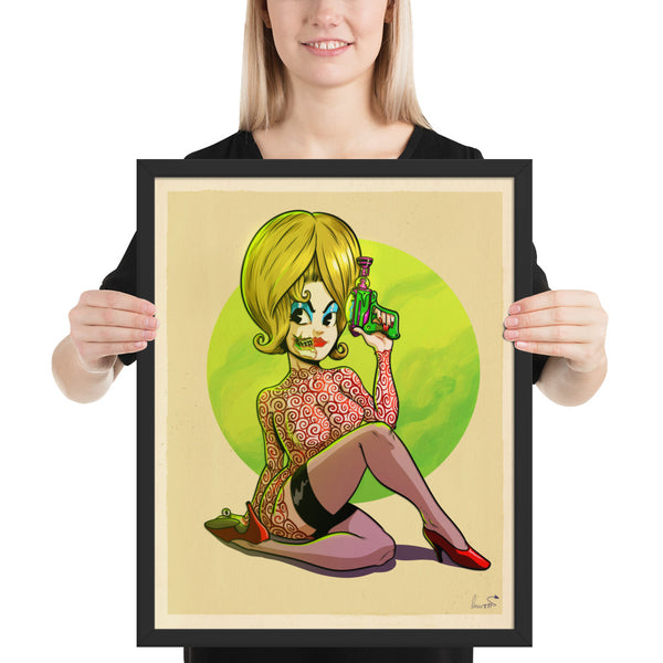Martian Honeypot - Framed poster