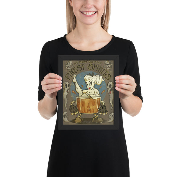 Finest Spirits - Framed poster