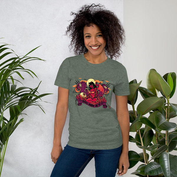 The Devil Made Me Do It - Short-Sleeve Unisex T-Shirt