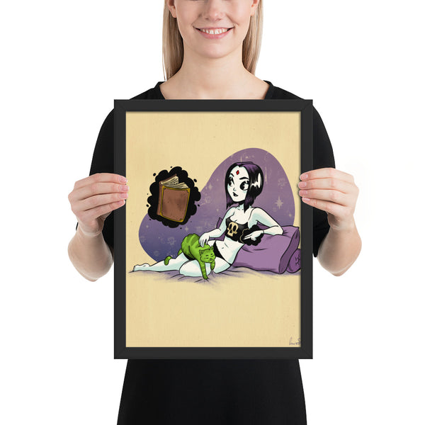 Raven - Framed poster