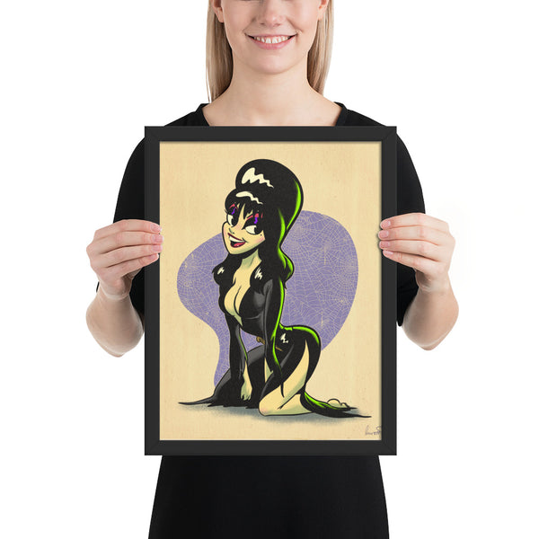 Toon Mistress - Framed poster