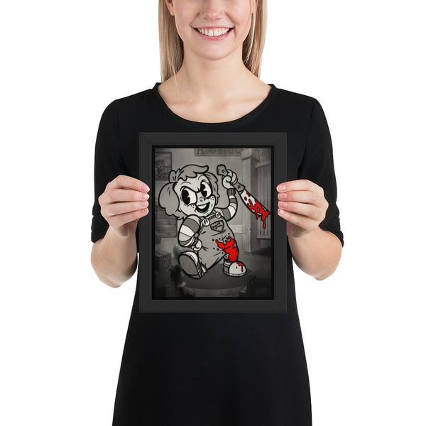 Wanna Play? - Framed poster
