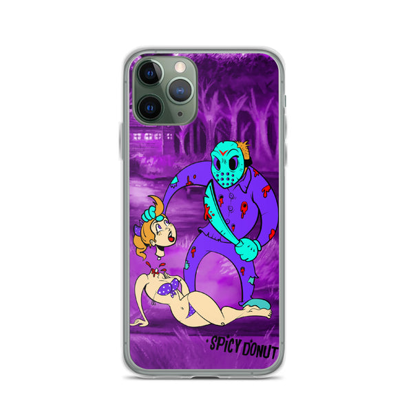 NES Jason In Toon Town - iPhone Case