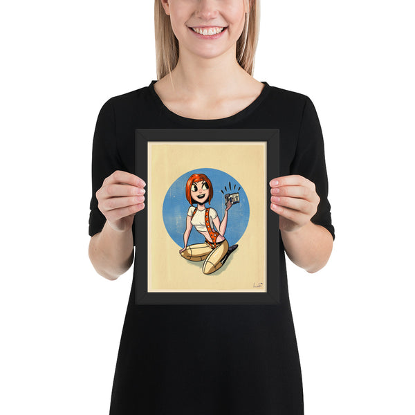 Leeloo - Framed poster