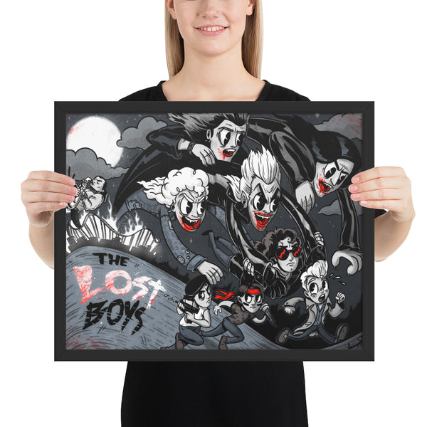 Lost Boys - Framed poster