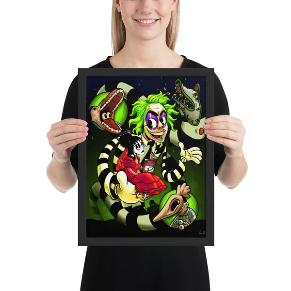 Beetlejuice - Framed poster