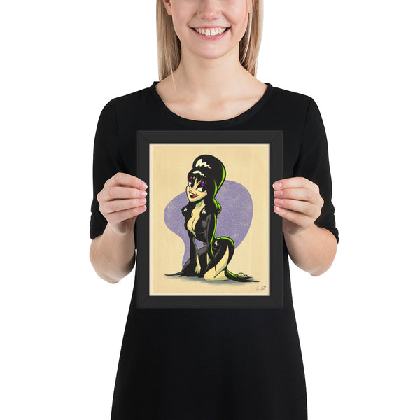 Toon Mistress - Framed poster