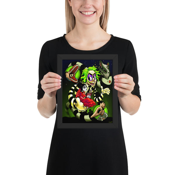 Beetlejuice - Framed poster