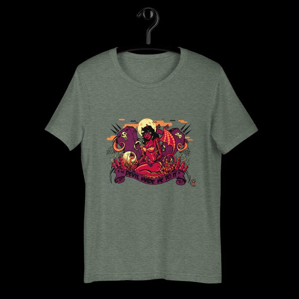 The Devil Made Me Do It - Short-Sleeve Unisex T-Shirt