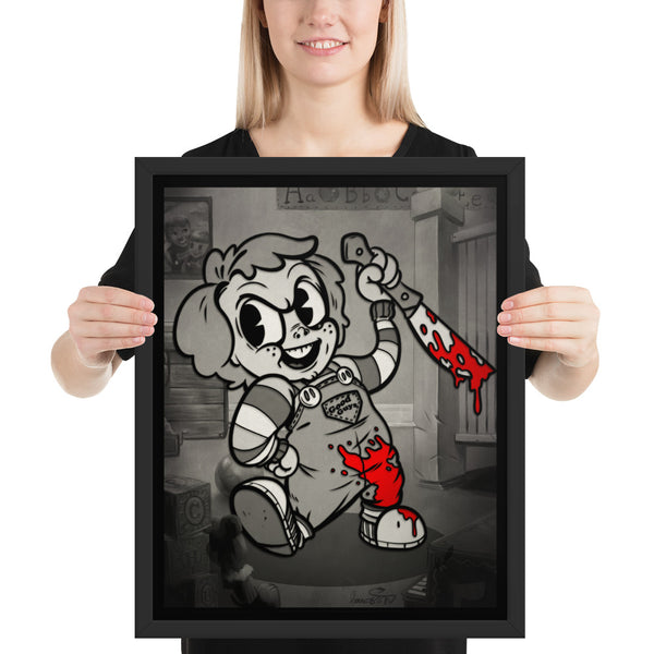 Wanna Play? - Framed poster