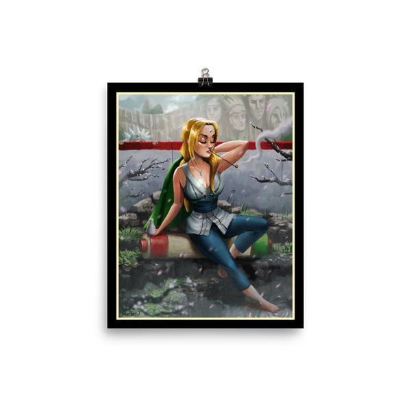 Hokage Hot Springs - Poster