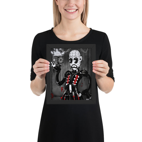 Pinhead in Pleasantville - Framed poster