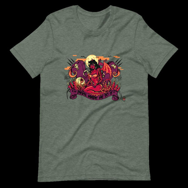 The Devil Made Me Do It - Short-Sleeve Unisex T-Shirt