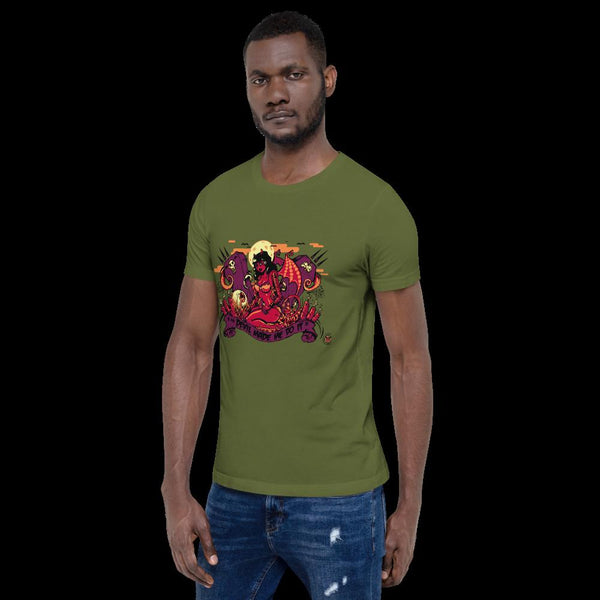 The Devil Made Me Do It - Short-Sleeve Unisex T-Shirt