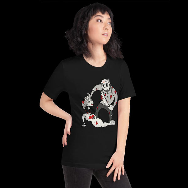 Jason In Toon Town - Short-Sleeve Unisex T-Shirt