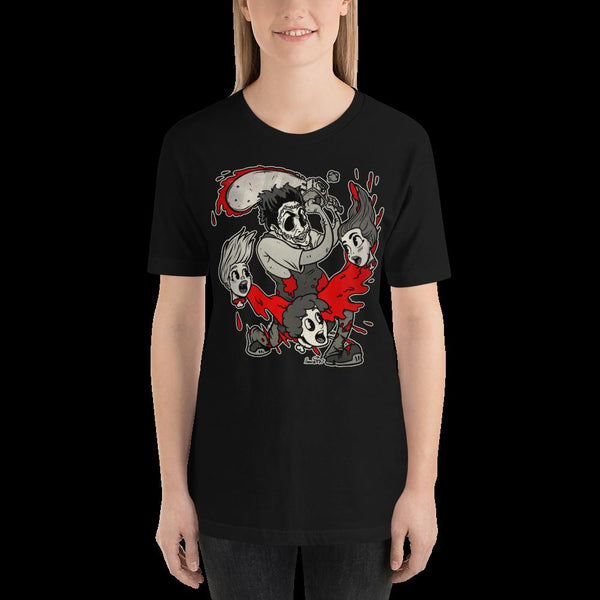 Leather Face in La La Land -Short-Sleeve Unisex T-Shirt