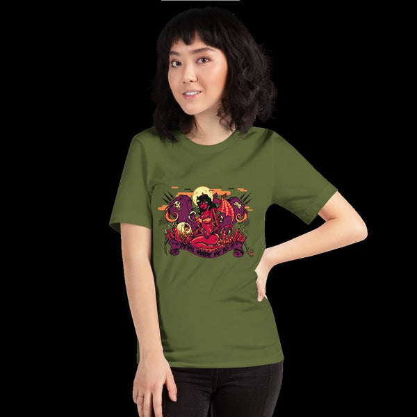 The Devil Made Me Do It - Short-Sleeve Unisex T-Shirt