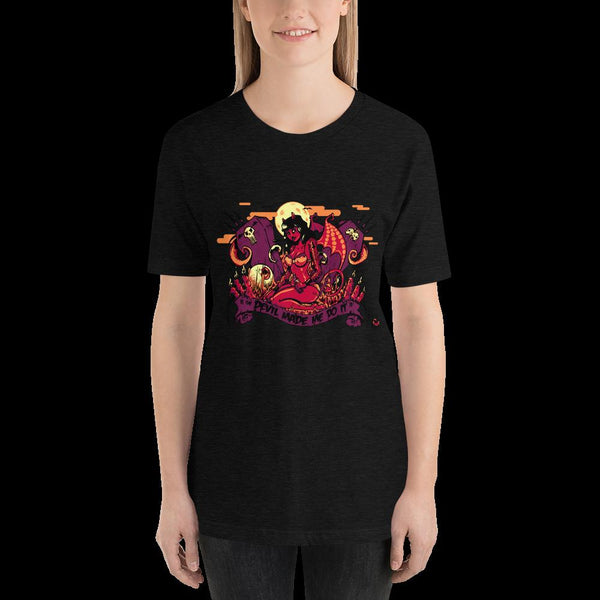 The Devil Made Me Do It - Short-Sleeve Unisex T-Shirt