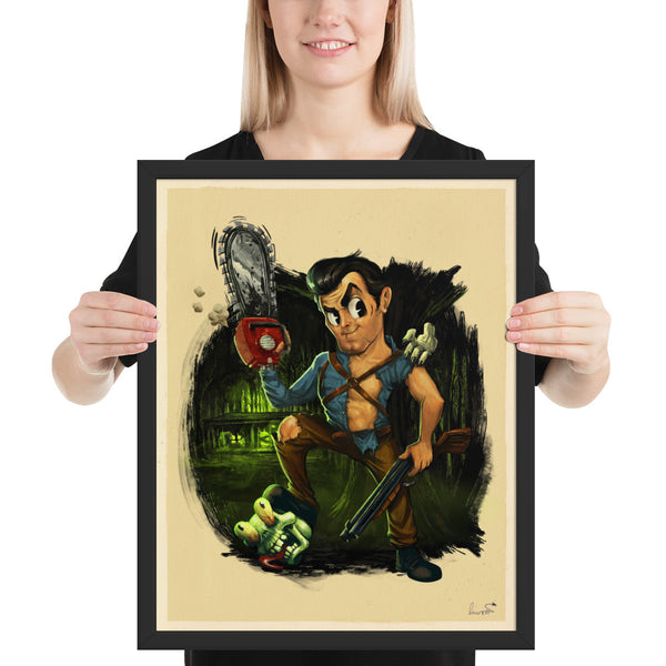 Ashy Slashy - Framed poster