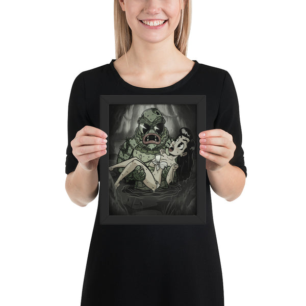 Creature Feature - Framed poster