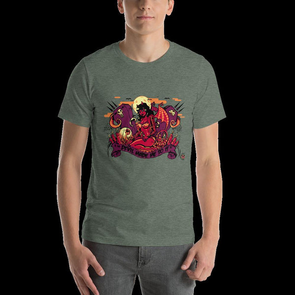 The Devil Made Me Do It - Short-Sleeve Unisex T-Shirt