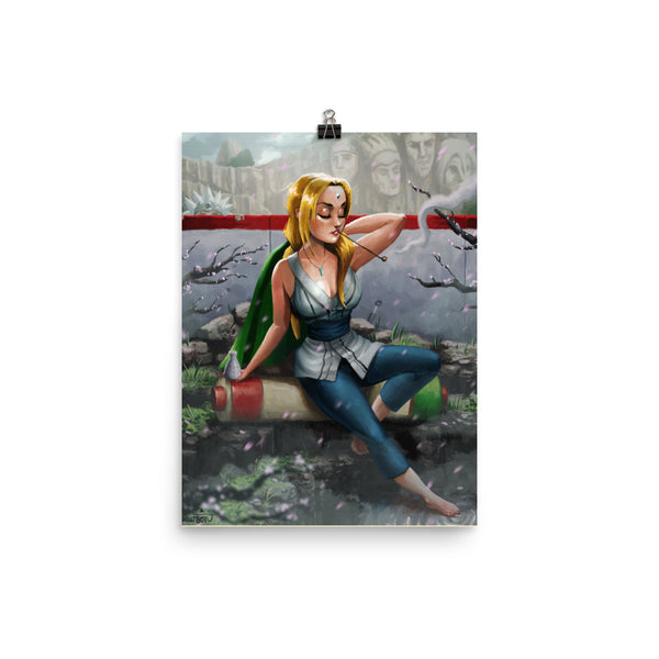 Hokage Hot Springs - Poster