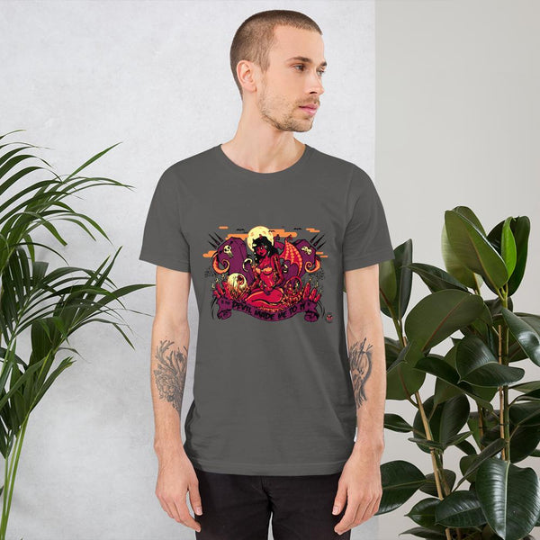 The Devil Made Me Do It - Short-Sleeve Unisex T-Shirt