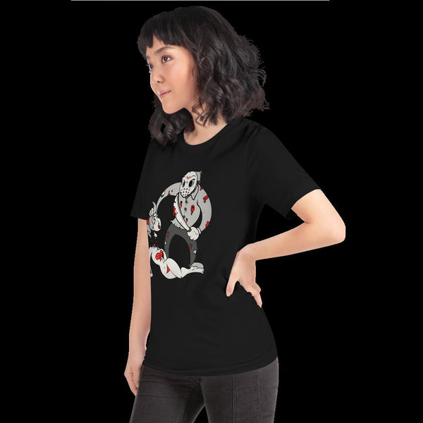 Jason In Toon Town - Short-Sleeve Unisex T-Shirt