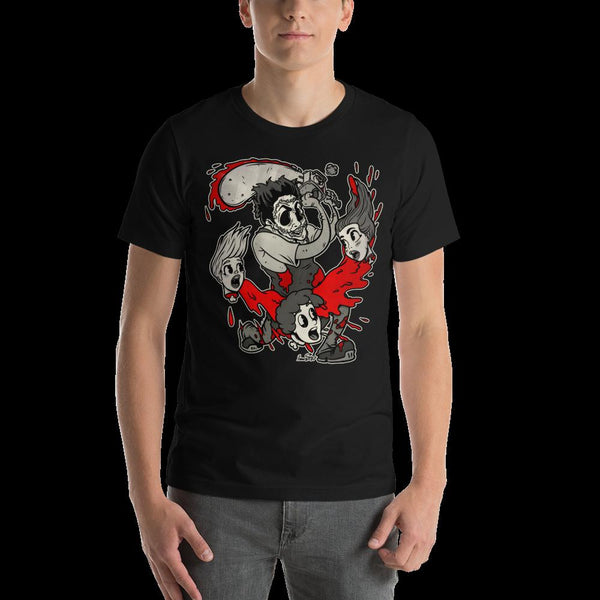 Leather Face in La La Land -Short-Sleeve Unisex T-Shirt